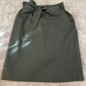 Banana republic green skirt